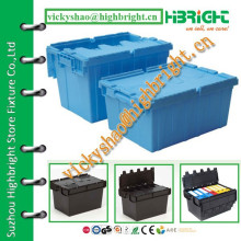 Stackable Moving Plastic Containers crates